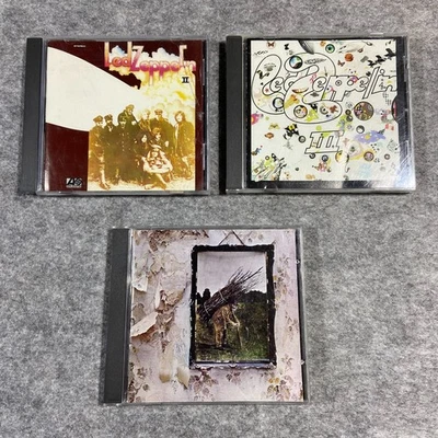 Led Zeppelin 1-2-3 CD Lot Like New Condition Robert Plant Jimmy Page X Lot of 3 Foto 1 de 4