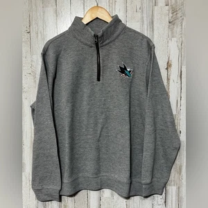 NHL San Jose Sharks 1/4 Zip XL - Picture 1 of 6