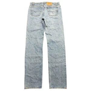 Vintage Levis 505 Jeans Herren Maße 34x36 Blau Denim Made In Canada Red Tab - Bild 1 von 14