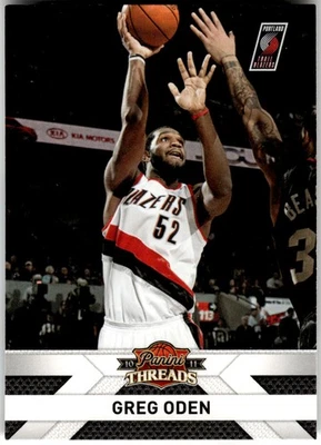 2010-11 Panini Threads #71 Greg Oden - Image 1 of 2