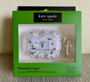 Kate Spade NY AIRPODS PRO CASE (1ST / 2ND GEN) in Sunshine Floral NEW SEALED - Picture 1 of 7