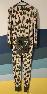 Pijama Lazy One Med One Piece Reno Árboles de Navidad Sin Mirar Solapa Jack Foto 1 de 4