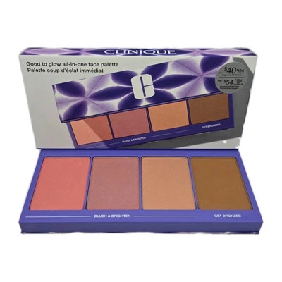 Clinique  GOOD TO GLOW All-in-one Limited Edition FACE PALETTE  - 1oz/30g - NEW - Image 1 of 3