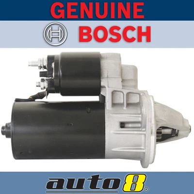 Bosch Starter Motor for SAAB 9-3 YS3D 2.0L Petrol B204R 01/99 - 12/99 - Image 1 of 4
