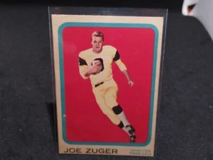 1963 TOPPS CFL FOOTBALL 35 JOE ZUGER HAMILTON TIGERCATS LP - Picture 1 of 2