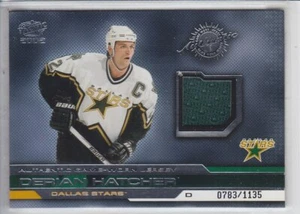 2001-02 PACIFIC HOCKEY DERIAN HATCHER JERSEY /1135 AUTHENTIC GAME WORN #10 Stars - Picture 1 of 1