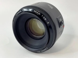 【COMO NUEVO】 Lente Canon EF 50mm F1.8 II Japón #2201CL - Imagen 1 de 8