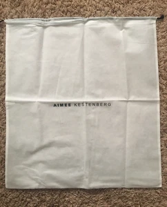 ~NEW~ AIMEE KESTENBERG FABRIC DRAWSTRING PROTECTIVE BAG - 21" x 23" - Picture 1 of 3