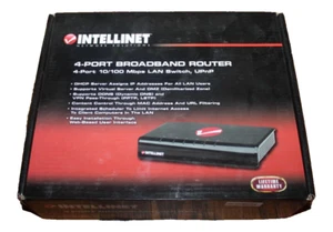 *Nuovo* Router a banda larga Intellinet 4 porte numero di modello 524537 - Foto 1 di 3
