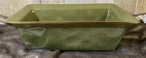 Geschmackvoll schlichte grüne Steinzeug Crackle Muster Auflaufform - Bild 1 von 6