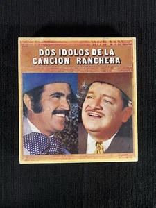 Dos Idolos De La Cancion Ranchera Vicente Fernandez Cassette Box Set! MISSING 1 - Picture 1 of 14