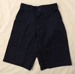 BOYS HIGHLAND NAVY BLUE SHORTS SIZE 7 - Picture 1 of 2