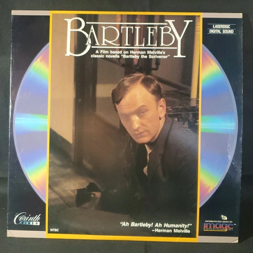 BARTLEBY Laserdisc LD VERY GOOD CONDITION VERY RARE GREAT FILM PAUL SCOFIELD - Image 1 of 4