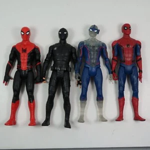 Spider-Man Spiderverse Action Figures 5.5" Blue Black Red - Picture 1 of 14