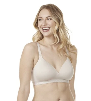 Olga Bra GM5461A Cloud 9 Wireless Convertible Contour 36DD Beige - Image 1 of 3
