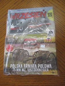 First to Fight 1939 #033 WWII Polish 75mm Wz 1897 Schneid Early 1/72 Scale Model - Picture 1 of 2