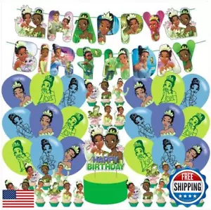 Princess Frog Birthday Party Supplies,Princess Frog Balloons Decorations for - Picture 1 of 1