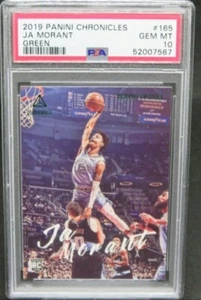 2019 CHRONICLES LUMINANCE #165 VERDE SP JA MORANT PSA 10 GEMME RC APPENDIABITI LA SCHIACCIATA - Foto 1 di 2