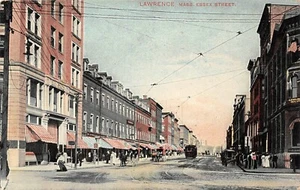 # K1332 Lawrence, Ma. POSTAL, ESSEX STREET - Imagen 1 de 2