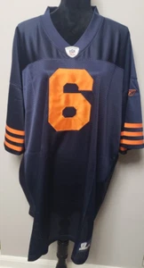 Chicago Bears Jay Cutler Jersey #6 NFL Blue Mesh sz 56 Reebok Onfield NWT - Picture 1 of 16