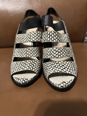 Nine West Woman Heels Sandals Animal Print Size 9M - Image 1 of 4