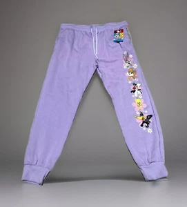 NEW Looney Tunes Women's Lavender Jogger Lounge/Sleepwear Sweatpants Size 3XL - Picture 1 of 12