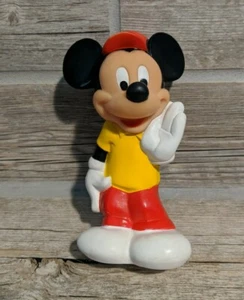 PlaySkool Mickey Mouse Baby Toy Squeezable Vintage Walt Disney 1982 - Picture 1 of 5
