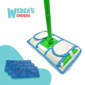 Swiffer Wet Jet Mop Pad Replacement - Reusable Sweeper - Mopping Refills 2 PACK - Picture 1 of 5