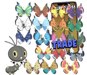 Pokemon Scatterbug Trade - Neu Pokemon alle Muster verfügbar - Bild 1 von 18