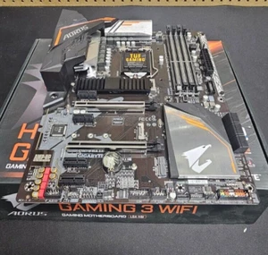 *SOLO PARA REPUESTOS* GIGABYTE H370 AORUS gaming 3 wifi probado y funcionando - Imagen 1 de 1