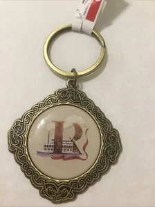 NWT Disney Parks ABC Letter Collection “R” THE RIVERBOATS Keychain Bag Charm - Picture 1 of 3