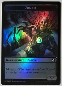 *foil ZOMBIE / SPIRIT 015 / 002 Innistrad Midnight Hunt MTG Magic NM - Picture 1 of 2