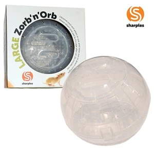 Kleintier Gymnastikball Zorb 'n' Orb klar stark Hamster Rennmaus Mäuse Ratte - Bild 1 von 15