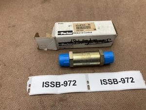 Parker VCL-8F-65A-20 VCL8F65A-20 Inline Check Valve New In Box Old Stock - Picture 1 of 5