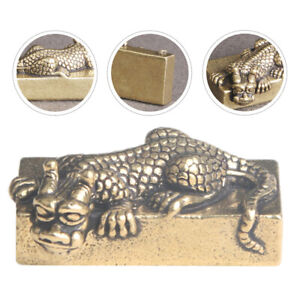  Brass Dragon Seal Decor for Office Desktop Adornment Decorations Car