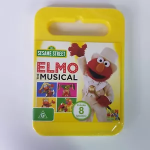 NUEVO Elmo The Musical Sesame Street DVD Animado Programa de TV Serie PAL 4 8 Episodios - Imagen 1 de 6