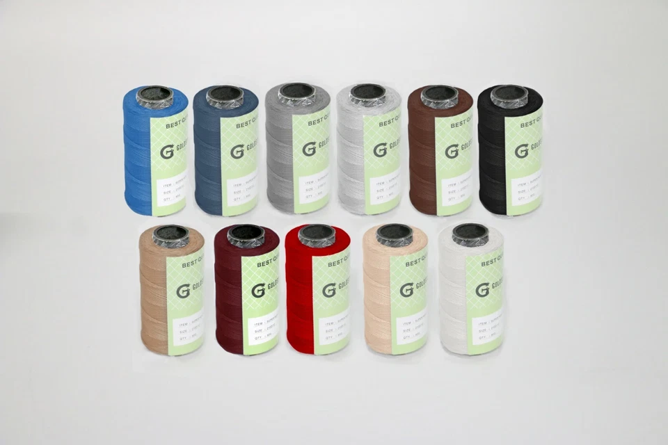 Hilo 100 % nylon súper resistente tamaño 207 (Tex 210) para tapicería, 200 yardas  Foto 1 de 1