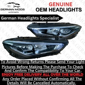 Mercedes C118 W118 CLA45 CL200 2022 LED Headlight Left OR Right Side Genuine OEM - Picture 1 of 12