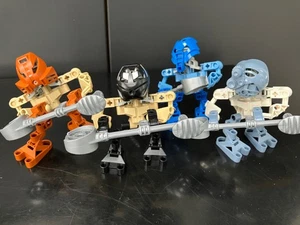 Lego Bionicle Matoran von Mata Nui vier Figuren - Bild 1 von 6