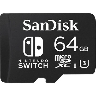 SanDisk 64 GB microSDXC (sdsqxbo064gancza) - Image 1 of 3