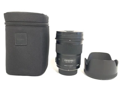 Sigma Art 50mm F/1.4 DG HSM Standard Full Frame (FX) F-mount Lens for Nikon Exc - Image 1 of 4