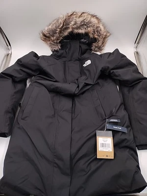 Parka para mujer The North Face Arctic TNF negra-NPF talla mediana NUEVA (#C2-D1) Foto 1 de 4