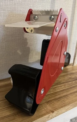 Dispensador de pistola de cinta de embalaje rojo Scotch 3M 2 pulgadas - Imagen 1 de 4