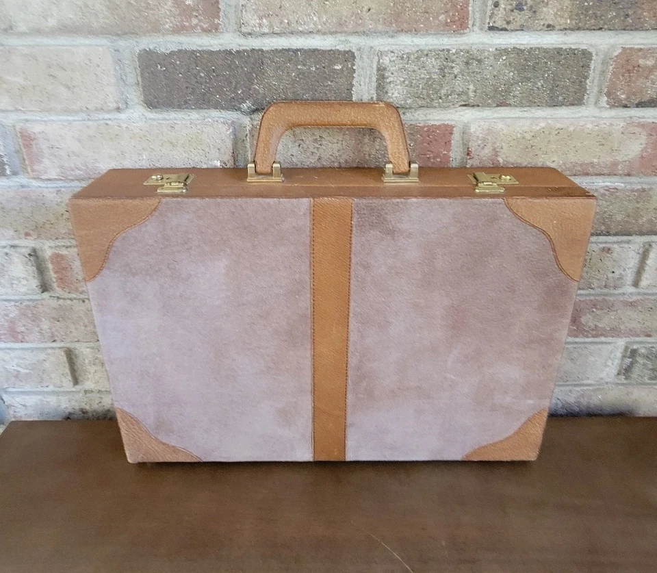 Vintage Genuine Leather Briefcase Nina by London Made In England - Image 1 of 4