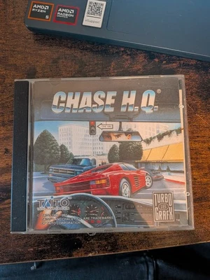 Chase HQ Turbografx16, In Generic CD case with English Manual and French insert - Image 1 of 4