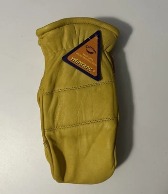 Mitón picador de cuero de vaca premium Caiman XL con aislamiento de microfibra HEATRAC Foto 1 de 4