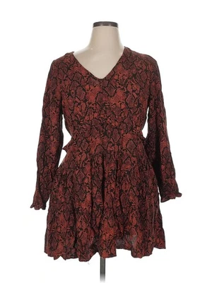 Vestido informal marrón XL Jessica Simpson para mujer Foto 1 de 4