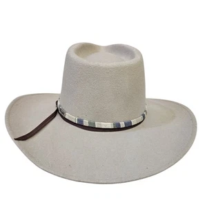 Wrangler Cowboy Hat Size 7 1/4 Made USA 100% Wool - Picture 1 of 11