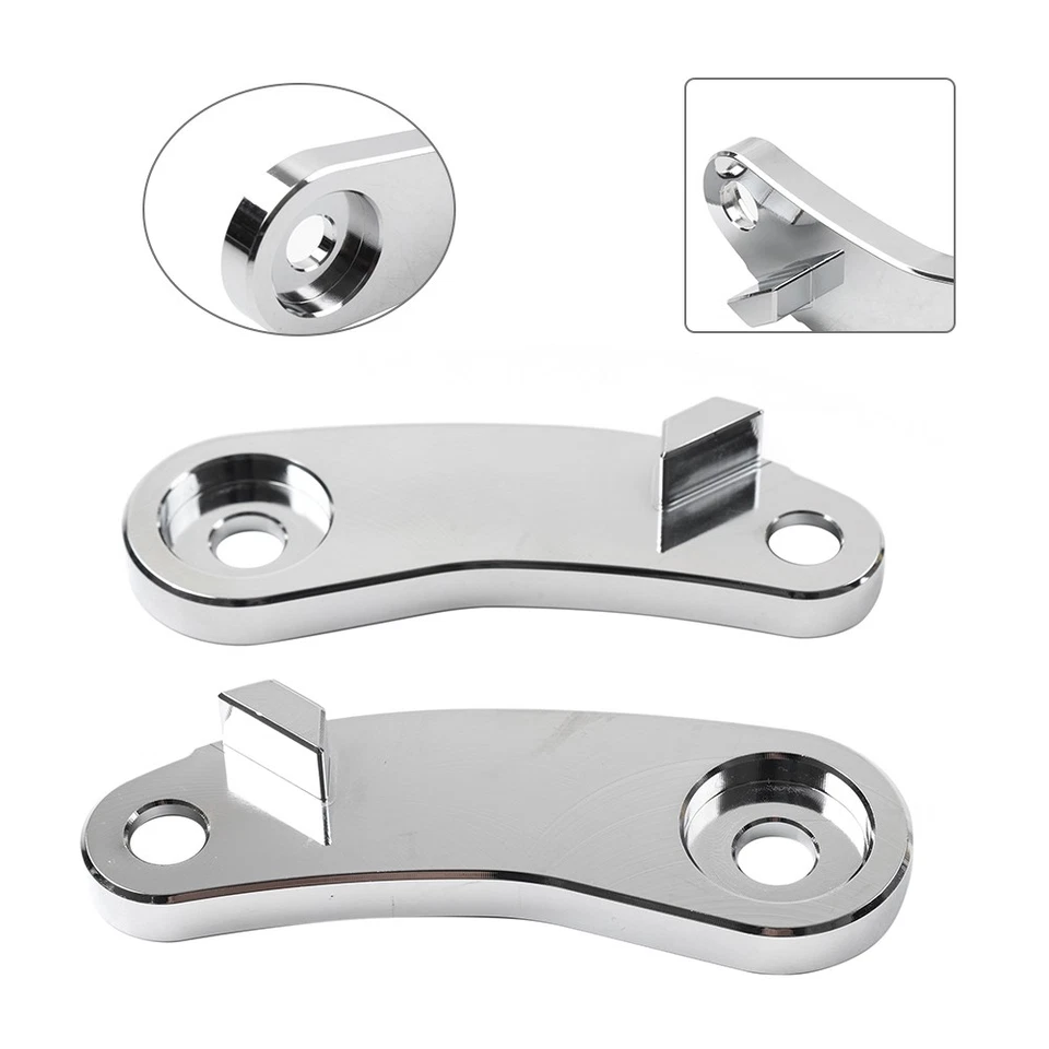 Turn Signal Mount Bracket Relocation Kit For Harley Softail Bad Boy Springer Foto 1 de 4