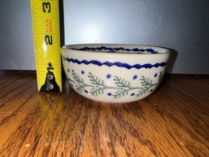 Poterie Polonaise Ceramika Z Boleslawca motif feuilles de pin - Photo 1/8